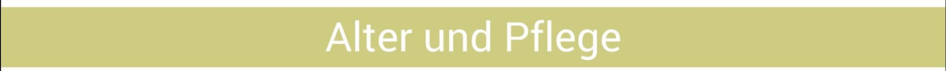 Alter und Pflege